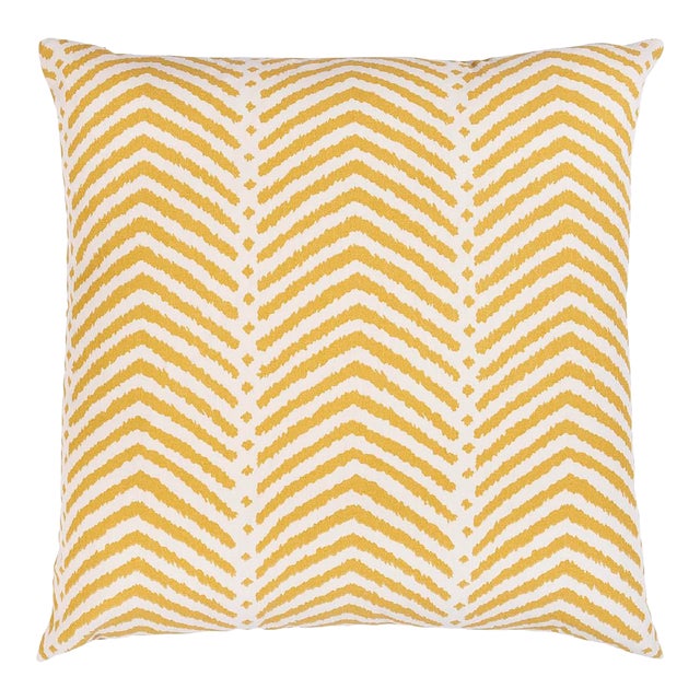 Schumacher La Jolla I/O Pillow In Marigold For Sale