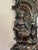 Large Antique Victorian Console Table in Carved Mahogany with Mirror Back For Sale - Image 11 of 18