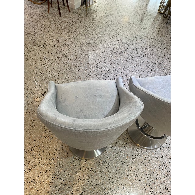 1970s-80s Design for Leisure Memory Swivel Bar Stools - a Pair For Sale - Image 17 of 17