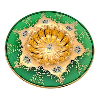 Murano Glass Tre Fuochi Centerpiece, 1970s For Sale