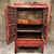 19th Century Elegant Antique Red Chinese Cabinet Wedding Chest For Sale In San Diego - Image 6 of 12