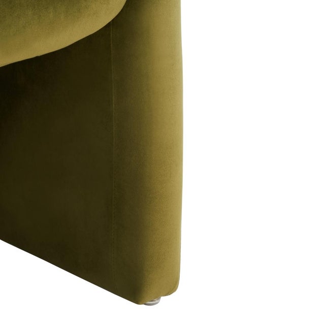 2020s Laylette Accent Chair - Olive Green For Sale - Image 5 of 8