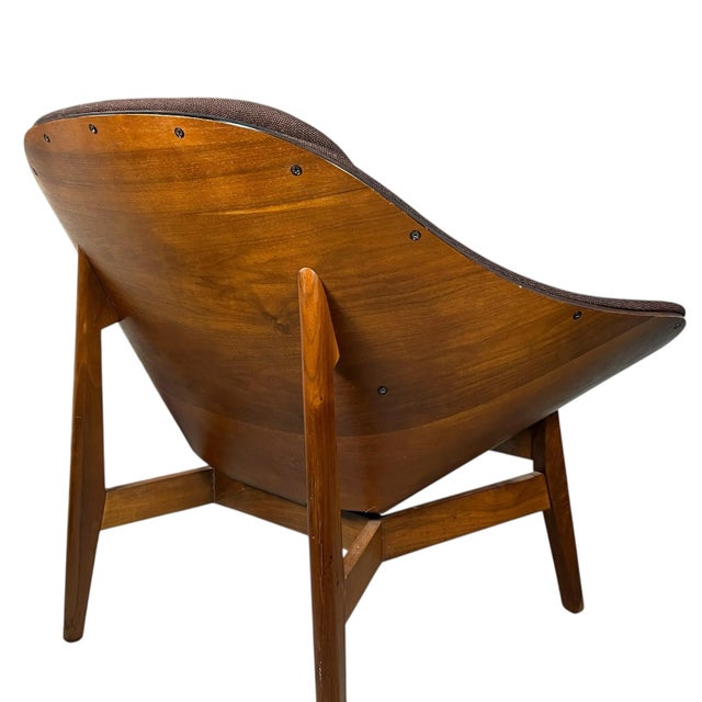 1960s 1960s Sculptural Plycraft BentWood Lounge Chairs - A Pair For Sale - Image 5 of 12