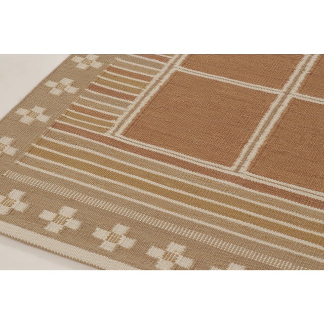 Rug & Kilim Contemporary Scandinavian Style Geometric Wool Rug, by Rug & Kilim, India For Sale - Image 4 of 10