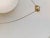 18 Karat Gold Pendant with White Diamond in White Platinum Chain For Sale - Image 16 of 18