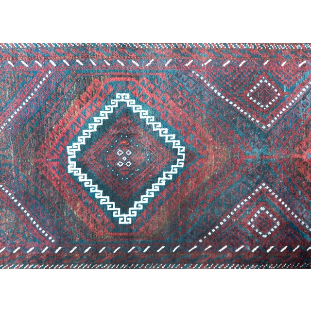 Vintage Afghani Baluch Rug For Sale - Image 12 of 13