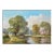 Mid Century Belgium Landscape by Gustav Pynaert For Sale