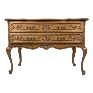 Antique Country French Oak Commode For Sale