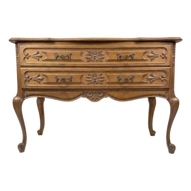 Antique Country French Oak Commode For Sale