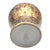 Late 20th Century Thai Benjarong Hand-Painted Gilt Porcelain Covered Jar 6.6" For Sale - Image 13 of 17