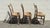 Vintage Rush Seat Spindle Back Side Chairs Set of 3 For Sale - Image 4 of 10