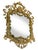 Vintage Large French Brass Wall Mirror from 1960-70'. Created with richly decorative elements in Rococo style. Very solid...