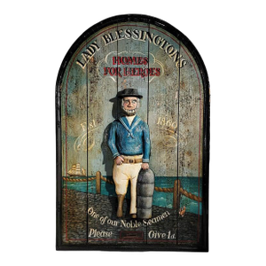 Lady Blessingtons Sailors Donation Momento Plaque