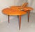 Mid-Century Modern Italian Extendable Dining Table in Teak, 1960s For Sale - Image 3 of 7