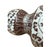 Ceramic Vintage Gourd Shape Copper Red Underglaze Floral Graphic Porcelain Vase For Sale - Image 7 of 9