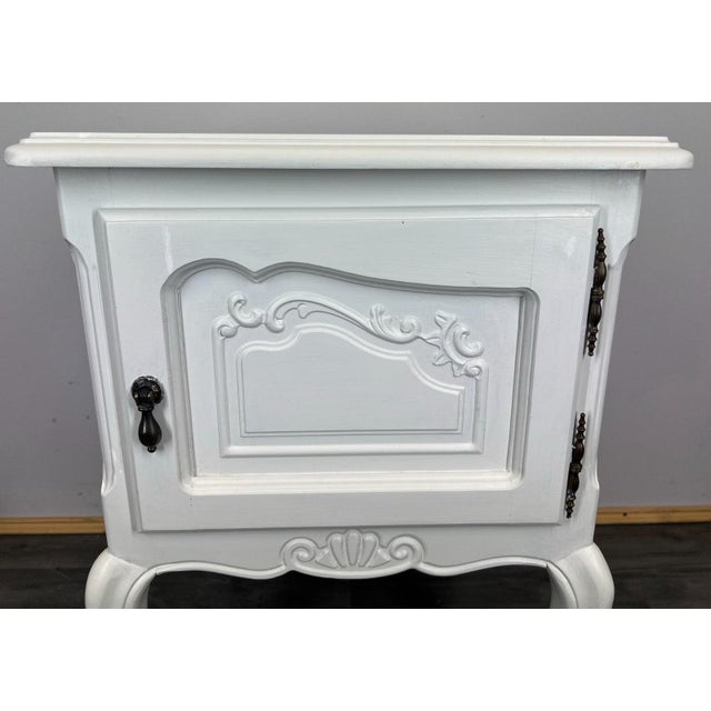 Antique French Bedside Tables, Set of 2 For Sale - Image 3 of 15