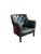 English Chestefield Green Chair For Sale - Image 5 of 7