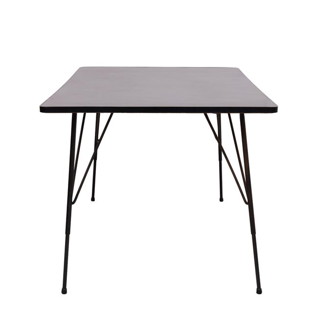 Adjustable Dining Table by Rudolf Wolf for Elsrijk, Holland, 1950s For Sale - Image 6 of 11
