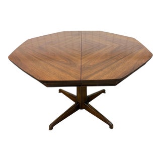 Mid-Century Modern Kent Coffey Perspecta Walnut Dining Table For Sale