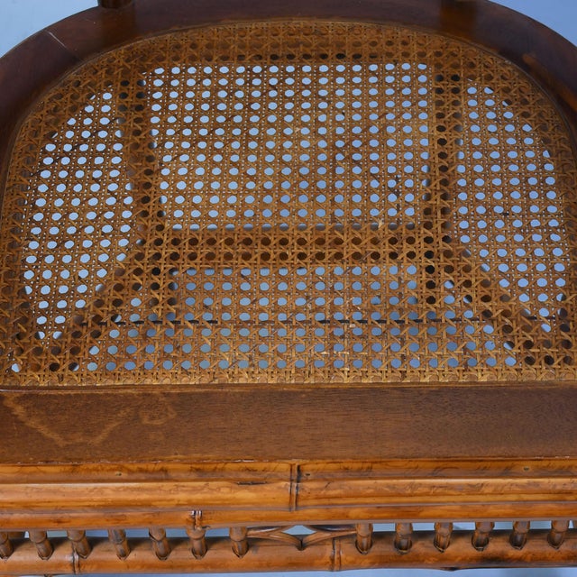 Coastal Pair of Highback Brighton Pavilion Chairs For Sale - Image 3 of 6