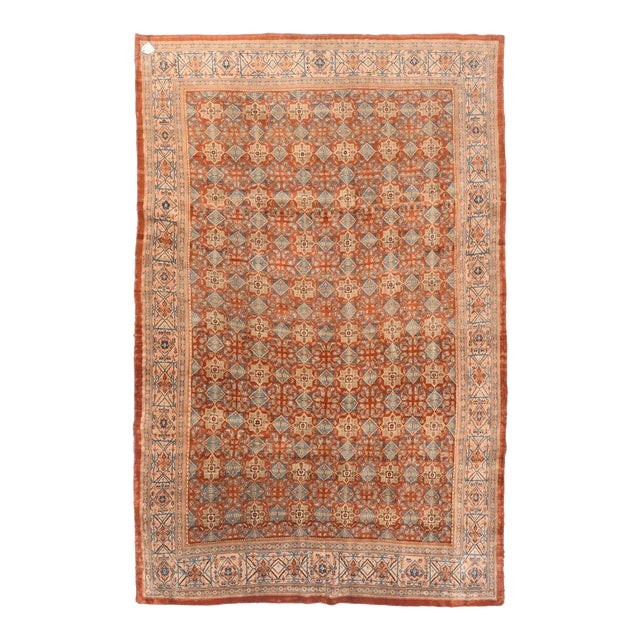 Antique Tabriz Rug 6'9'' x 10'3'' For Sale