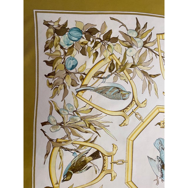 HERMÈS RAMAGE foulard Hermès Lenke Szechwnzyl 1967 For Sale In New York - Image 6 of 10