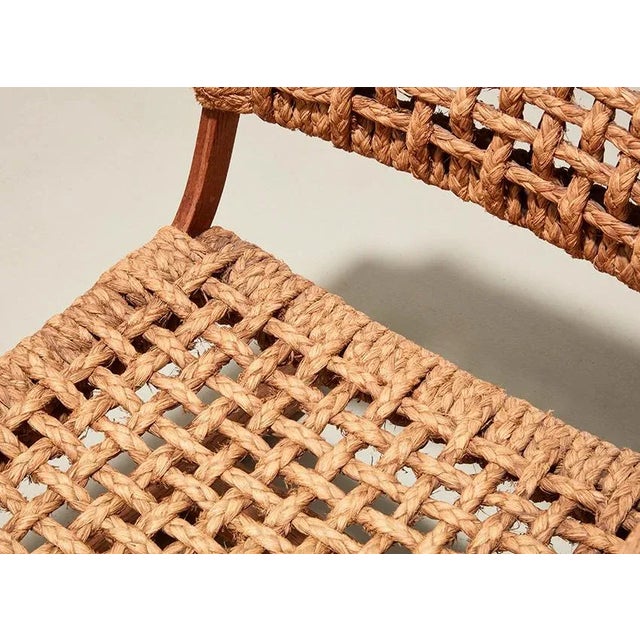 Brown Set of Rope Lounge Chairs by Bas Van Pelt for My Home, 1940s For Sale - Image 8 of 11