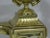 Metal Chenets or Andirons With Urns Motif and Acorn Finials, 19th Century - a Pair For Sale - Image 7 of 11
