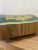 Plastic Vintage Mid Century Modern Italian Magazine Rack Painted Gilt Stand Circa 1960s For Sale - Image 7 of 8