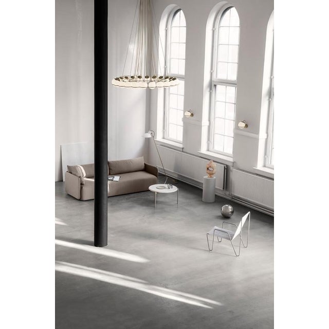 Contemporary Model 238/2 Champagne Mount Lamp by Gino Sarfatti For Sale - Image 3 of 13