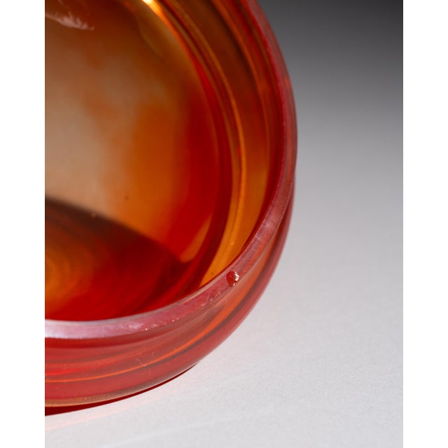 Kontiki Hand-Blown Art Glass Carafe and Lidded Box by Nanny Still for Rosenthal Studio Line, 1993, Set of 2 For Sale - Image 15 of 17
