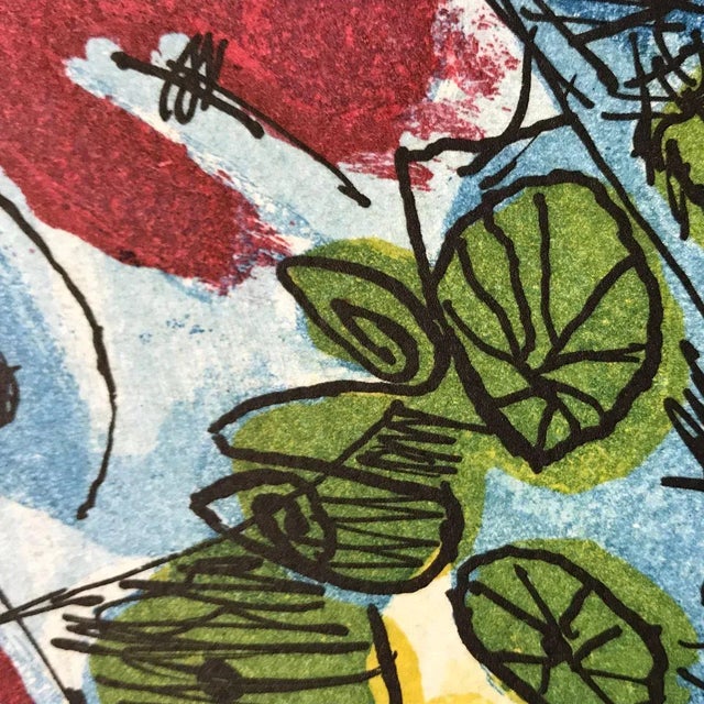 Guillaume Corneille, Composition, Aquatint, 20th Century For Sale - Image 7 of 10