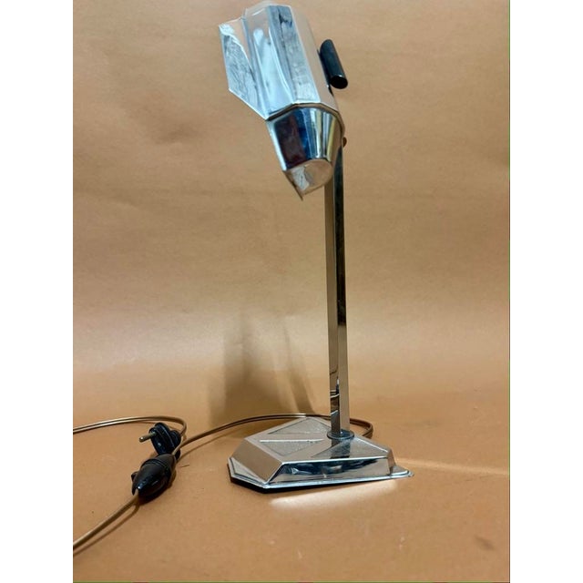 1920s Vintage Art Deco Table Lamp in Bronze, 1920s For Sale - Image 5 of 12