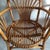 Wood Vintage Bamboo Chair with Arms For Sale - Image 7 of 8