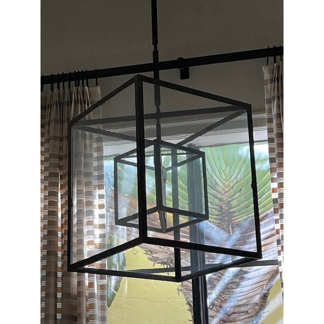 Formations Cubic Lantern by Formations For Sale - Image 4 of 5