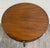 Vintage Imperial Furniture All Mahogany Drum Table End Table Lamp Table For Sale In Kansas City - Image 6 of 13