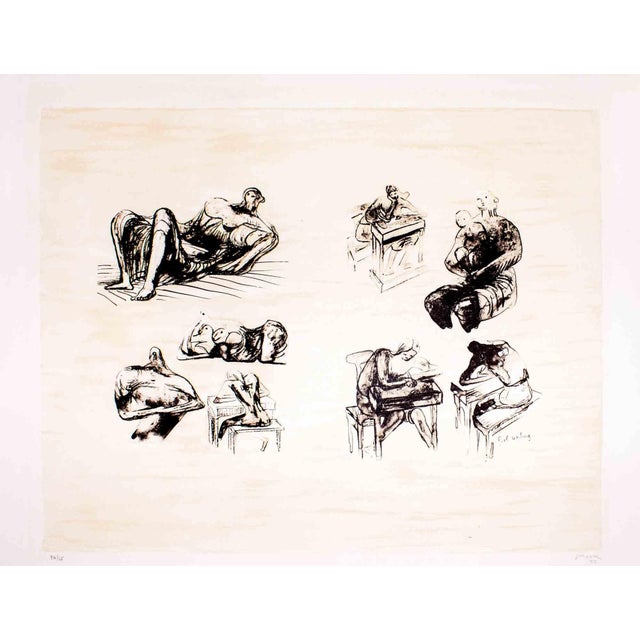 Hand signed, numbered and dated. Edition of 65 prints. Excellent condition. This piece is attributed to the mentioned...