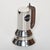 Modern 1980s Richard Sapper for Alessi Modern Espresso Maker Chrome For Sale - Image 3 of 8