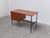 Metal Vintage Freestanding Writing Desk in Teak and Black Metal by Pierre Guariche, 1960s For Sale - Image 7 of 14