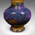 Vintage Fat Lava Posy Vase, German, Glazed Ceramic, Flower Pot, Mid Century For Sale - Image 9 of 10
