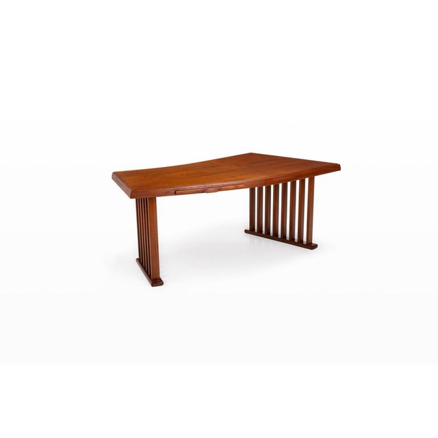 Danish Mid-Century Writing in Teak, 1960s For Sale - Image 4 of 11
