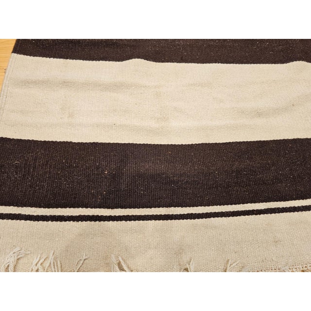 Mid 20th Century Southwestern Kilim Rug For Sale - Image 10 of 12