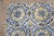 17th Century Portuguese Antique Tiles Set of 40 Blue, Yellow & White Geometric Floral For Sale - Image 17 of 18
