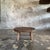 Brutalist Small Oval Stool in Teak, 1980s For Sale - Image 3 of 11