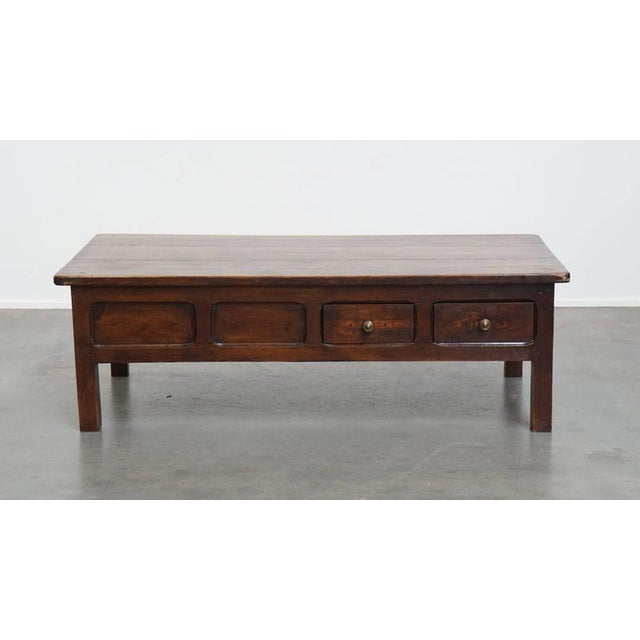 French Coffee Table in Fruit Wood For Sale - Image 4 of 17