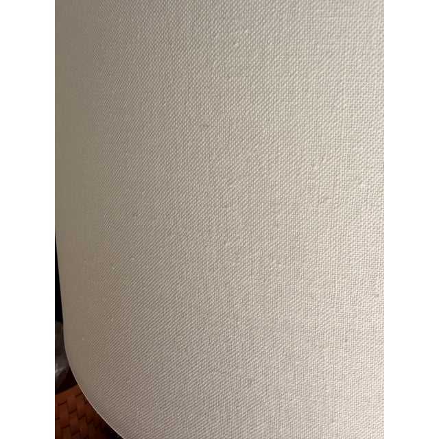 Early 21st Century Arteriors Home Ivory Faux Stone Table Lamp For Sale - Image 5 of 5