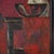 American 20th Century Vintage Primitive Still Life – Oil on Board For Sale - Image 3 of 11