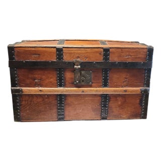 Mid 19th Century Saratoga Trunk For Sale
