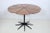 Mid-Century Modern Richard Schultz Cedar & Black Iron "Petal" Dining Table, 1960's For Sale - Image 3 of 12