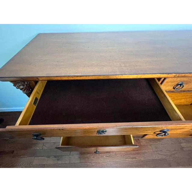 Tommy Bahama Large and Tall British Colonial 11 Drawer Dresser For Sale - Image 9 of 12